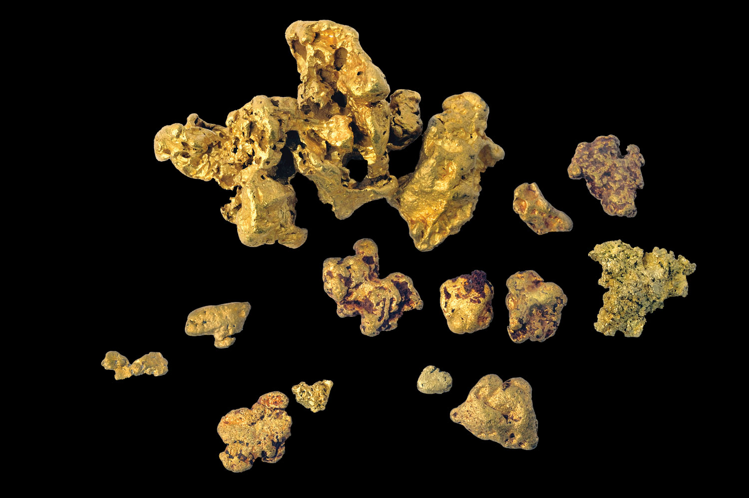 Goldmaster 24K — Pepitas de Ouro Detectadas